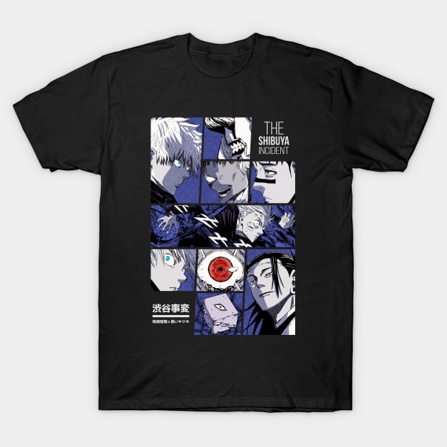 INCIDENT IN SHIBUYA | OTAKU DESIGN T-Shirt by Black Kitsune Argentina